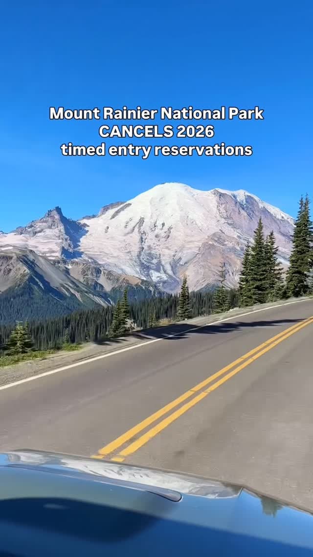 Mount Rainier Ditches the Reservation Requirement Starting Next Summer